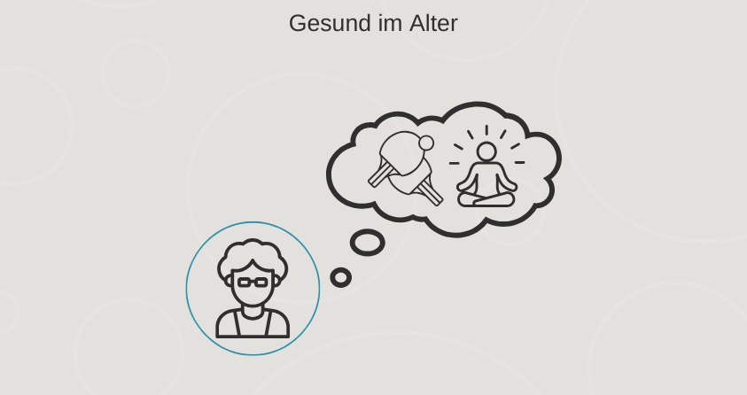 Bewegung ist eine gute Möglichkeit gesund im Alter zu bleiben